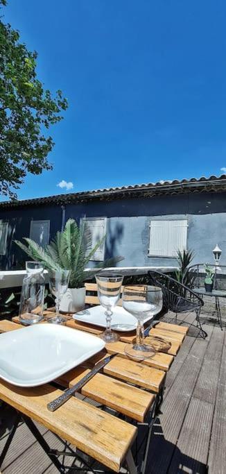 #New#Terrasse Sud Ouest#Pied De La Cite #1 Apartment การ์กาซอน ภายนอก รูปภาพ