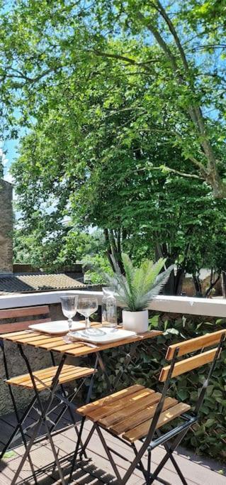 #New#Terrasse Sud Ouest#Pied De La Cite #1 Apartment การ์กาซอน ภายนอก รูปภาพ